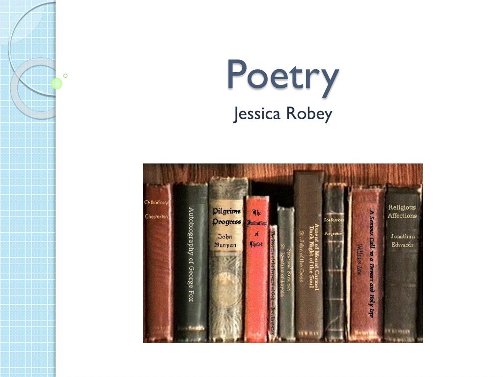 PPT - Poetry PowerPoint Presentation, free download - ID:2221607
