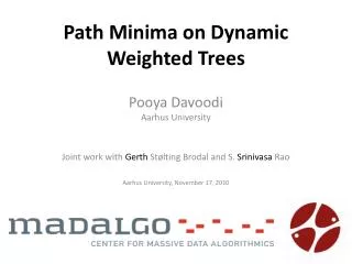 Path Minima on Dynamic Weighted Trees