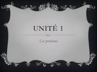 unit 1