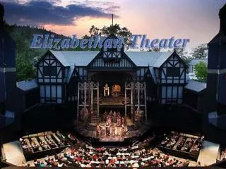 Elizabethan Theater