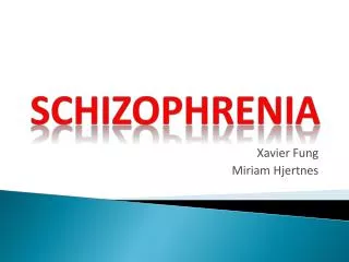 Schizophrenia