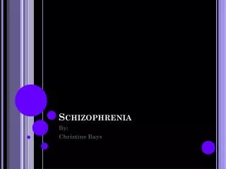 schizophrenia