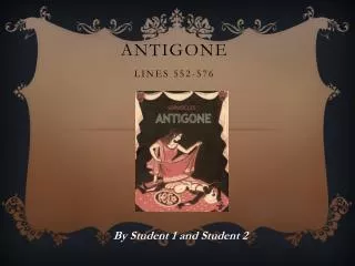 antigone lines 552 576
