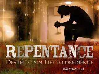 How many times have you repented in your life?