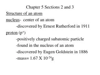 chapter 5 sections 2 and 3