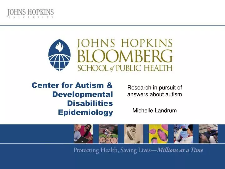 center for autism developmental disabilities epidemiology
