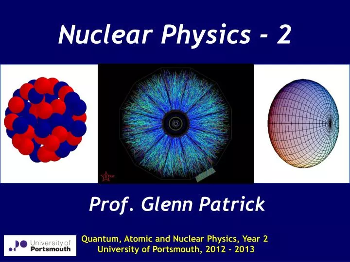 nuclear physics 2
