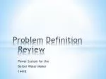 Problem Definition Review