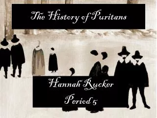 The History of Puritans