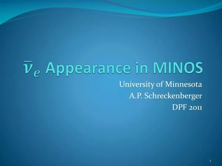 appearance in minos