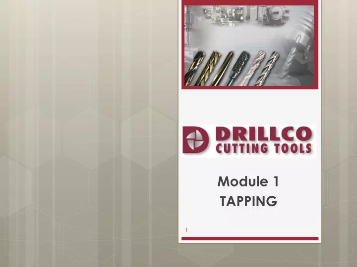 module 1 tapping