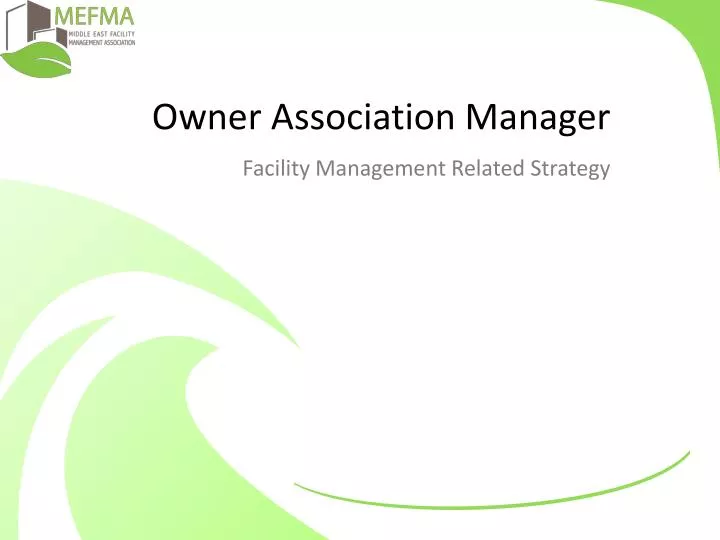 owner association manager