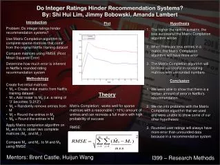 Do Integer Ratings Hinder Recommendation Systems?