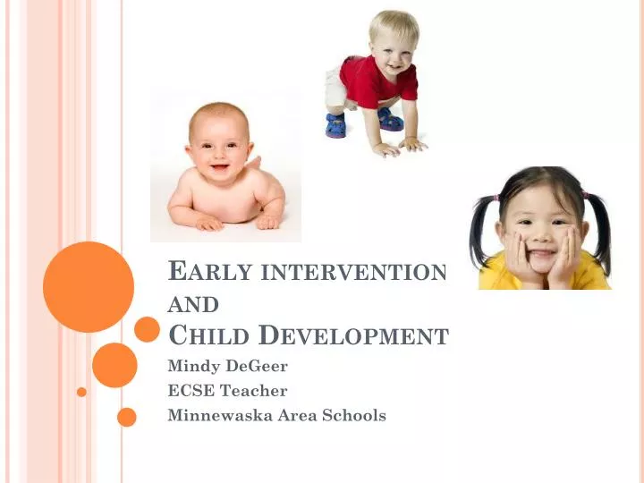 early intervention and child development