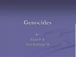 Genocides - slide 1