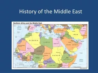 History of the Middle East