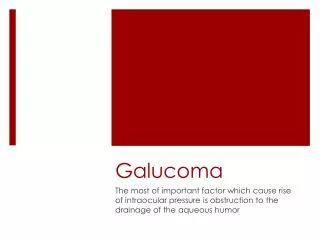 Galucoma