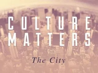 the city