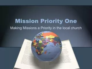 Mission Priority One