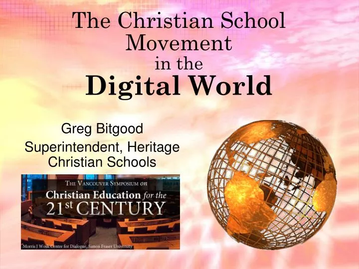 the christian school movement in the digital world