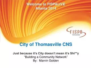 City of Thomasville CNS