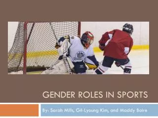 Gender Roles in Sports