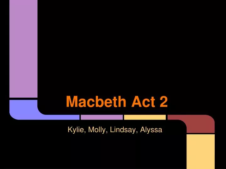 macbeth act 2