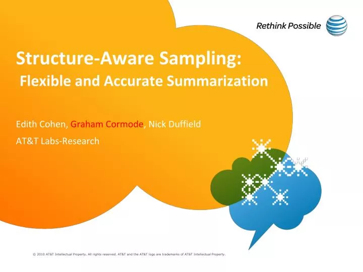 structure aware sampling flexible and accurate summarization