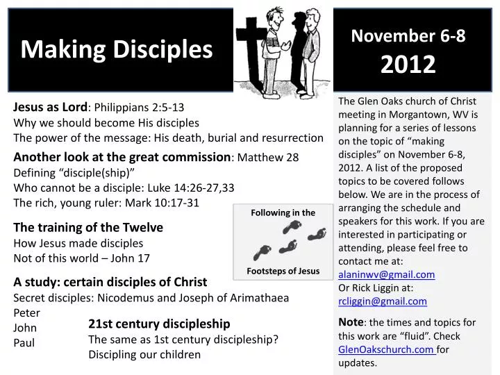 PPT - Making Disciples PowerPoint Presentation, Free Download - ID:2223177