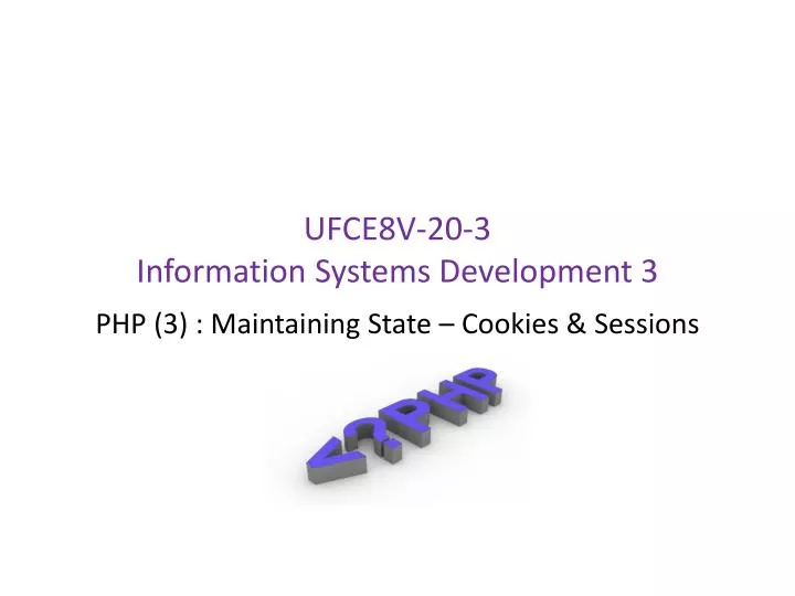 ufce8v 20 3 information systems development 3