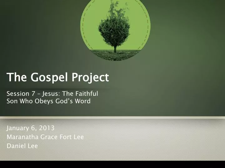 the gospel project