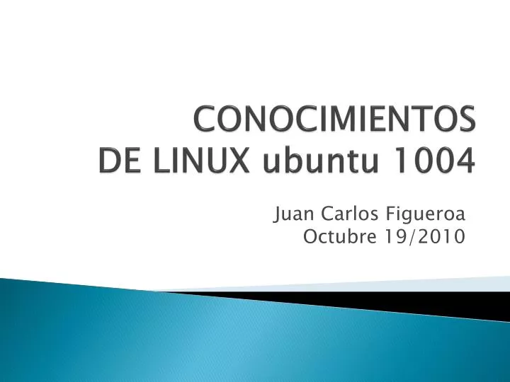 conocimientos de linux ubuntu 1004