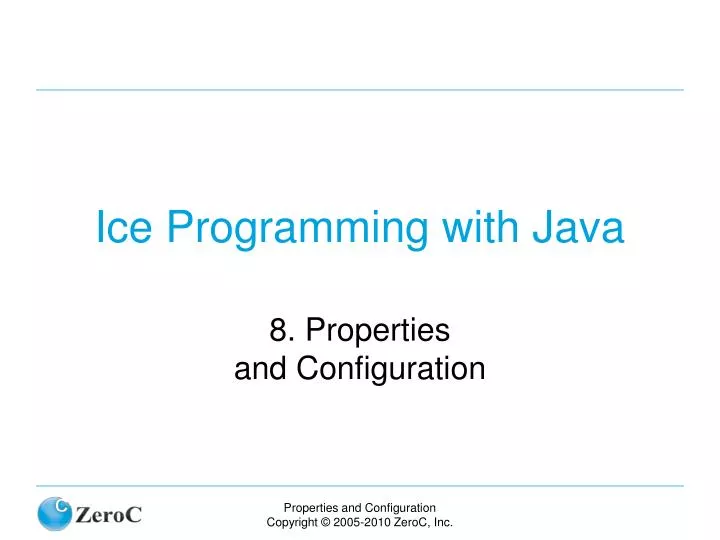 ice programming with java