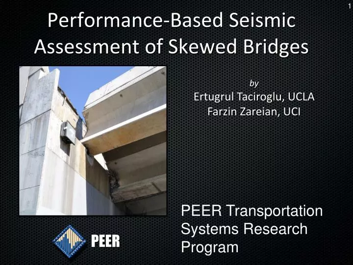performance based seismic assessment of skewed bridges