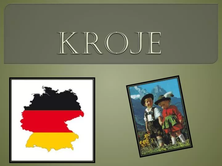 kroje