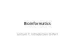 Bioinformatics - slide 1