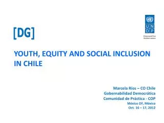 YOUTH, EQUITY AND SOCIAL INCLUSION IN CHILE