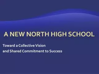 A New North High School