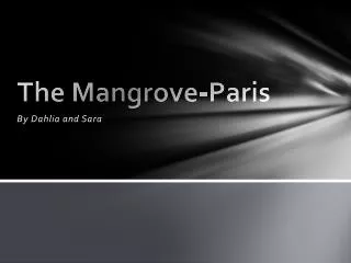 The Mangrove-Paris