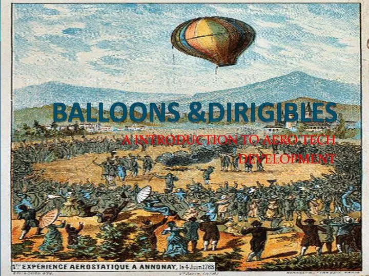 balloons dirigibles
