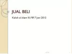 JUAL BELI - slide 1