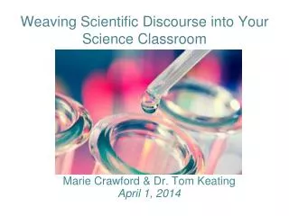 Marie Crawford &amp; Dr. Tom Keating April 1, 2014