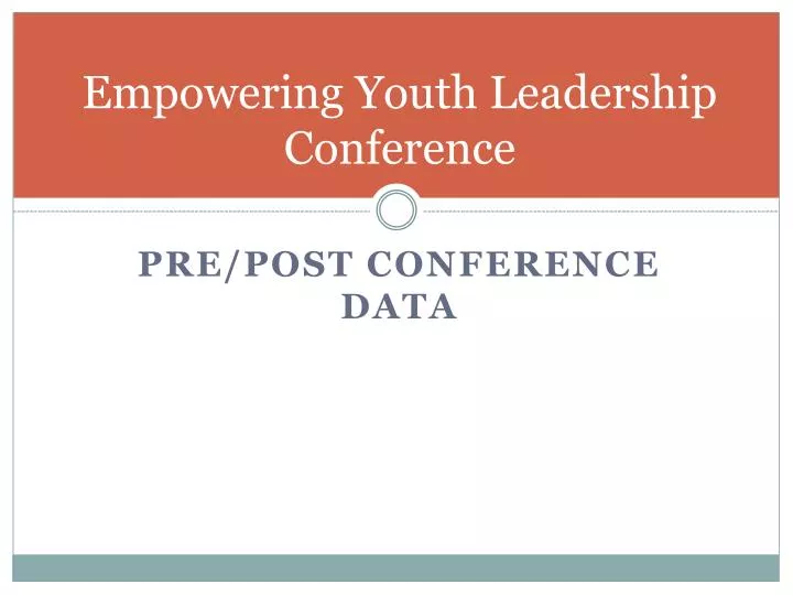 empowering youth leadership conference