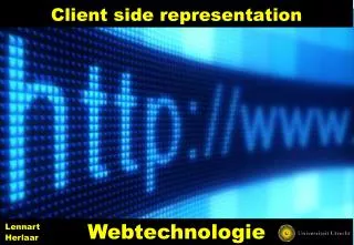 client side representation