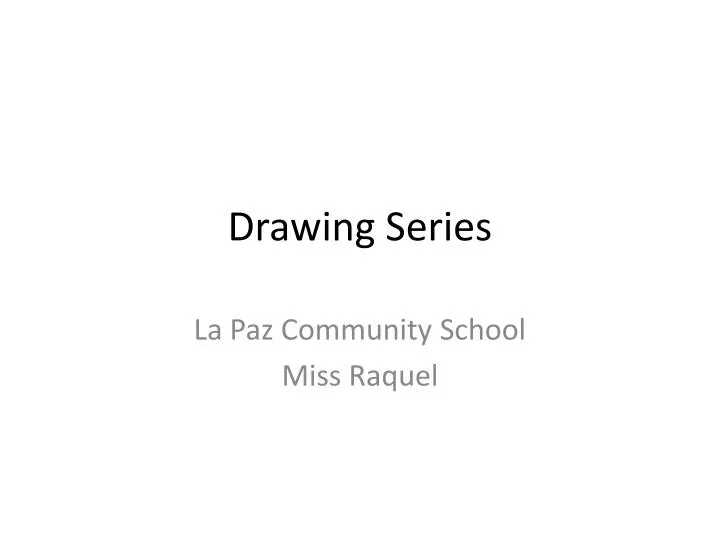 drawing series