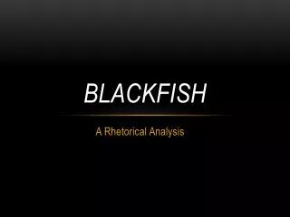 blackfish