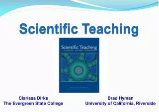 Scientific Teaching