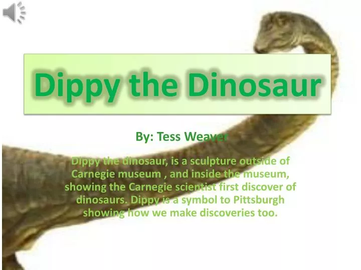 dippy the dinosaur