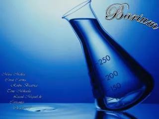 barium