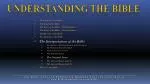 Understanding The Bible - slide 1